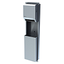 Semi-Recessed Stainless Steel Electronic Roll Towel Dispenser/Wall Unit